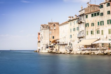 Güzel tarihi Rovinj, Hırvatistan