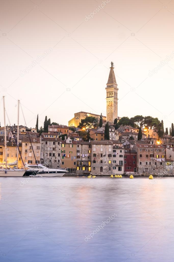 Beautiful historic Rovinj, Croatia