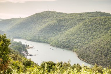 Limski kanal - Istrian Yarımadası'nın Simgesel Yapı