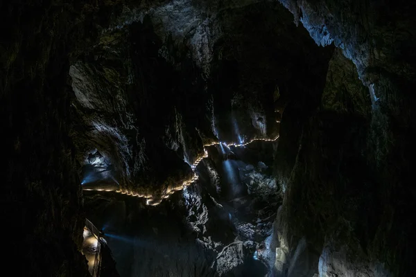 Skocjan Caves, Natural Heritage Site in Slovenia — Stock Photo, Image