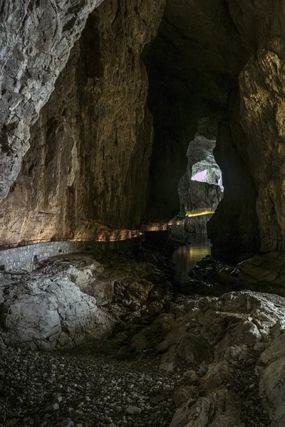 Skocjan mağaralar, Slovenya'da doğal mirası — Stok fotoğraf