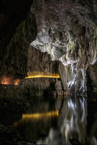 Skocjan mağaralar, Slovenya'da doğal mirası — Stok fotoğraf