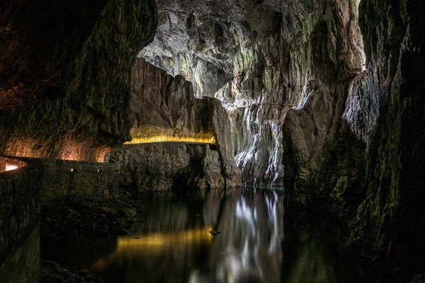 Пещеры Скочана, природное наследие Словении — стоковое фото