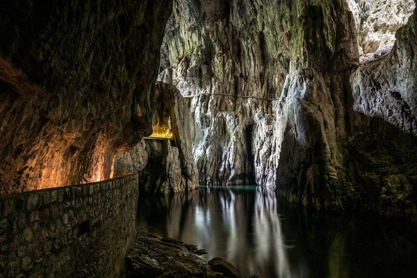 Skocjan Caves, Natural Heritage Site in Slovenia — Stock Photo, Image