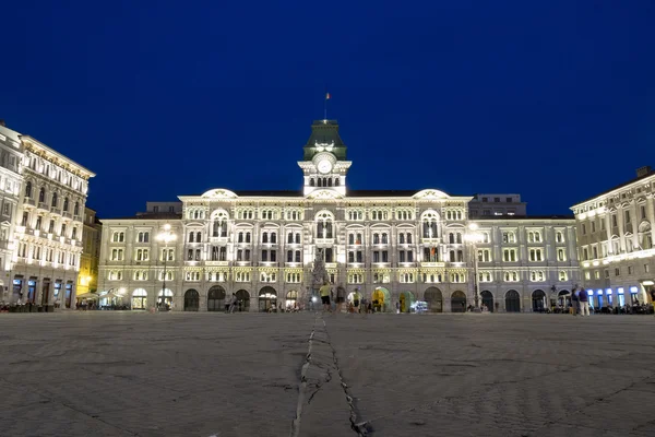 Belediye Binası, Trieste, İtalya — Stok fotoğraf