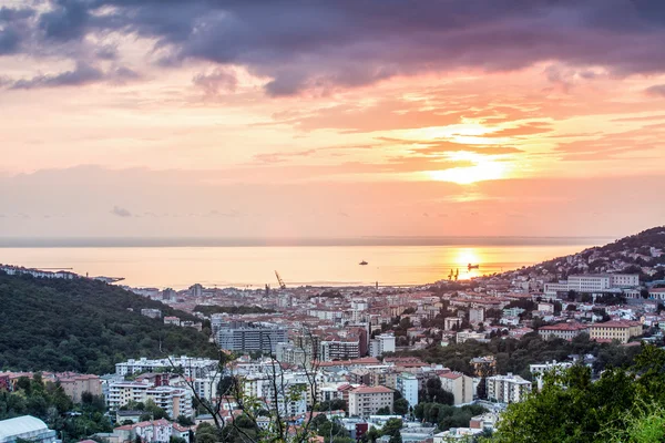 Panorama de Trieste, Italia — Foto de Stock