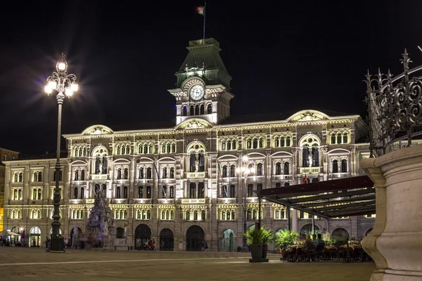 Câmara Municipal, Trieste, Itália — Fotografia de Stock