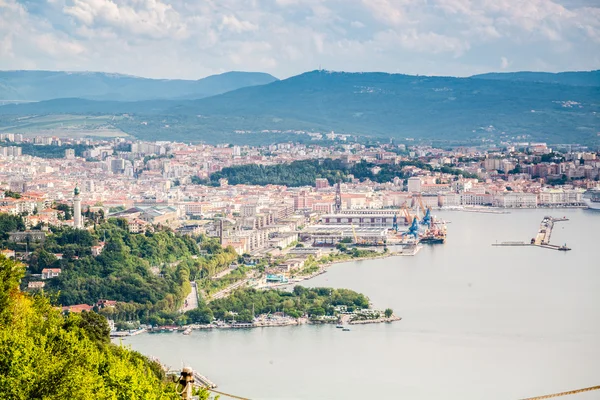 Panorama de Trieste, Italia — Foto de Stock