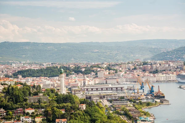 Panorama de Trieste, Italie — Photo