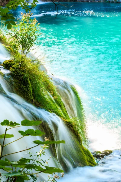 Parque Nacional de los Lagos de Plitvice en Croacia — Foto de Stock