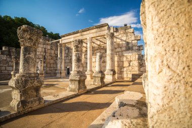 Jesus kasabasında Capernaum sinagog