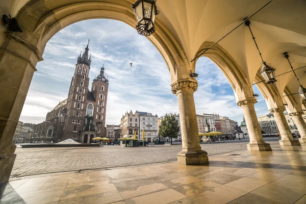 Náměstí Krakow, Polsko — Stock fotografie