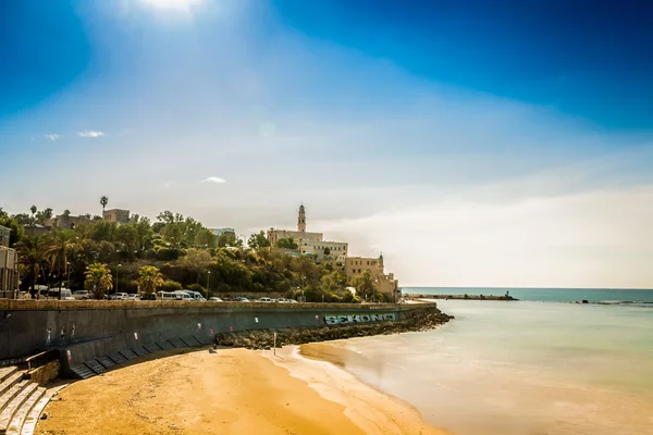 Bord de mer en Yafo, Israël — Photo