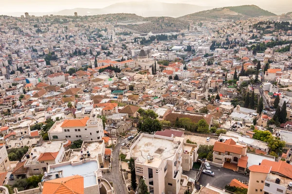 Panorama von nazareth, israel — Stockfoto