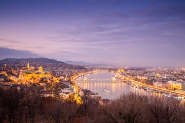 Budapest panorama, Hungary clipart