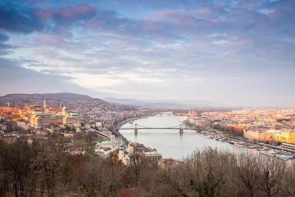 Panoramę Budapeszt, Węgry — Zdjęcie stockowe