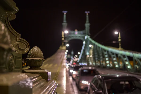 Macaristan, Budapeşte 'de zincir köprü — Stok fotoğraf