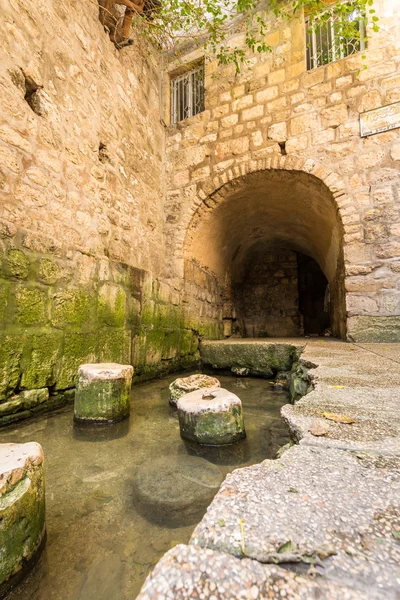 Pool of Siloam, Gerusalemme, Israele — Foto Stock