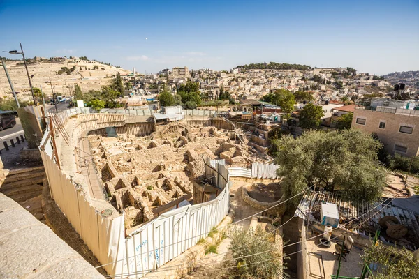 Kudüs İsrail'in Arkeolojik Sit — Stok fotoğraf