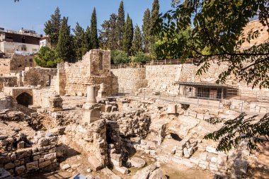 Bethesda Havuzu Kudüs kalıntıları