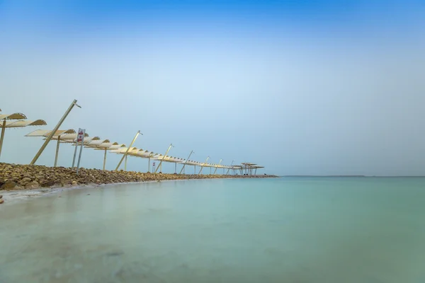 死海の遊歩道、イスラエル — ストック写真