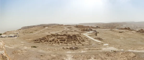 Masada National Park - ruins of famous Israeli fortress — Stock Photo, Image