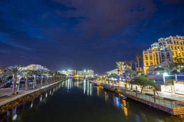 Eilat, İsrail limanına kanal