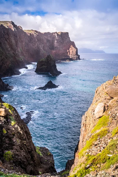 Vacker utsikt över leden till Ponto göra Sao Lourenco, Madeira — Stockfoto