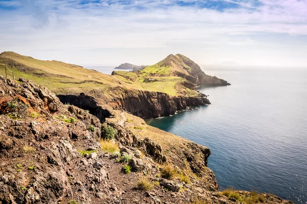 Vacker utsikt över leden till Ponto göra Sao Lourenco, Madeira — Stockfoto