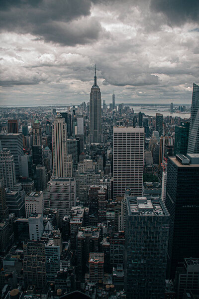 View from the Observation Deck of the Rockefeller Center (Top of the Rock)