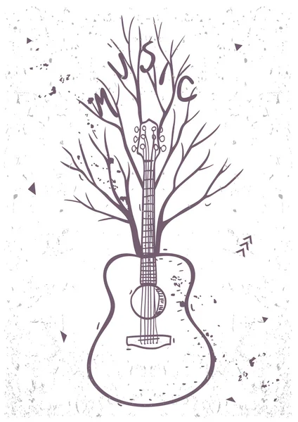gitar ağaç