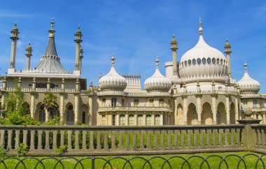 Brighton İngiltere'nin East Sussex'deki / daki Royal Pavilion