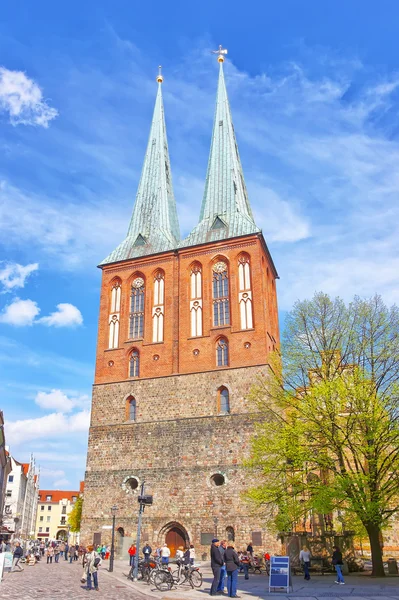 ドイツのベルリンの聖ニコラス教会 — ストック写真