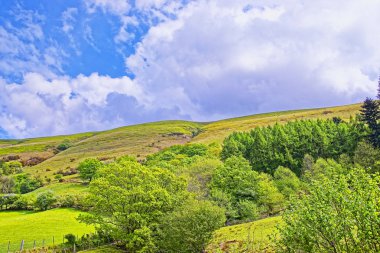 Bir tepe Snowdonia Milli Parkı'nda göster
