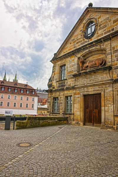 Bývalá Porážková dům v Bambergu v Německu — Stock fotografie