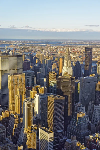 Midtown Doğu Empire State Binası havadan görünümü