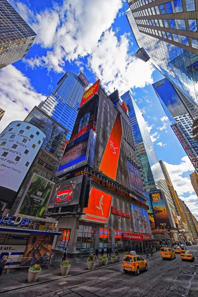 Broadway y West Street 42 en Midtown Manhattan — Foto de Stock