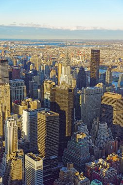 Empire State Binası'ndan Midtown East'e havadan görünüm