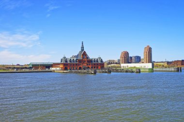 Hudson Nehri'ndeki New Jersey Terminali Merkezi Demiryolu