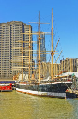 Liman, South Street liman içinde Lower Manhattan kısmının gemi