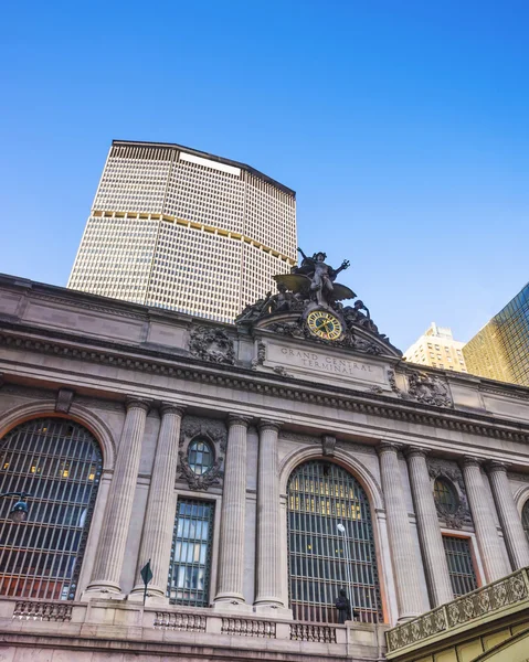 Fragment of Grand Central Terminal Building — 图库照片