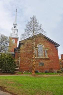 Memorial Church in Harvard Yard clipart