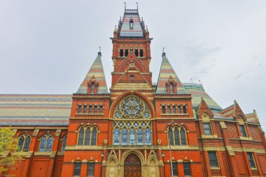 Transept of Memorial Hall in Harvard University of Cambridge