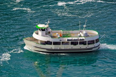 Niagara Nehri sularında Feribot