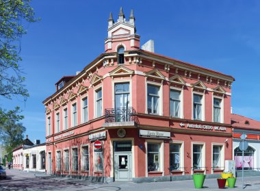 Eski binada Merkezi Ventspils Letonya