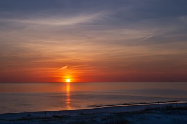 Sunset Beach deki Ventspils