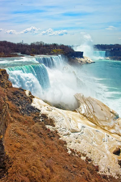 Amerika 'dan Niagara Şelalesi — Stok fotoğraf