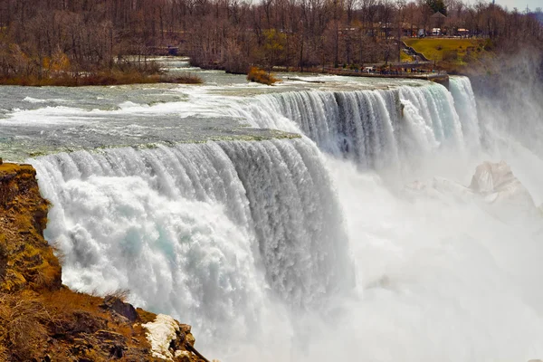 Niagara Falls, patrząc od strony amerykańskiej — Zdjęcie stockowe