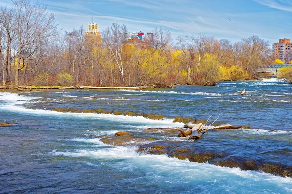 Limiares no rio Niagara da parte americana — Fotografia de Stock