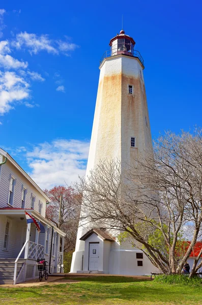 Crochet de sable Tour de phare — Photo